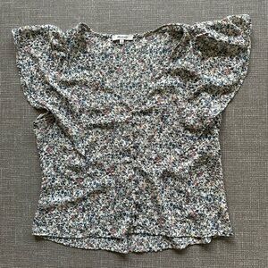 Madewell Floral Blouse - Multicolor